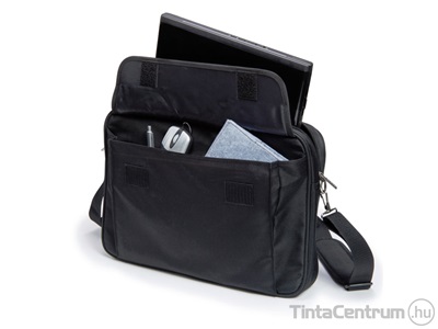 DICOTA "Toploading Kit-bag" notebook táska +egér 15.6", fekete