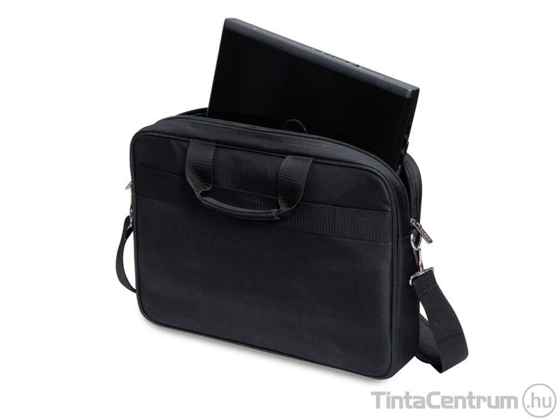 DICOTA "Toploading Kit-bag" notebook táska +egér 15.6", fekete