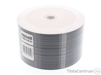 DVD-R lemez, nyomtatható, 4,7GB, 16x, hengeren, MAXELL "SHRINK" 50db/csomag