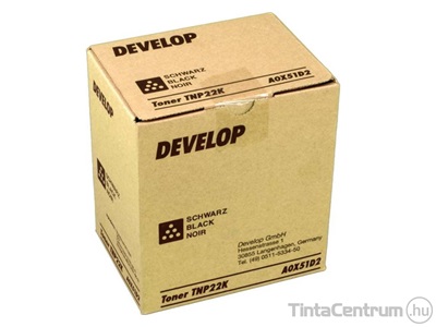 Develop TNP22K (A0X51D2) fekete [6000 oldal] eredeti toner