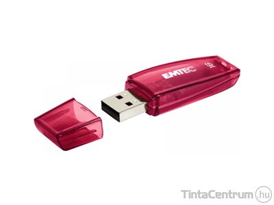 EMTEC pendrive, 16GB, USB 2.0, "C410 Color", piros