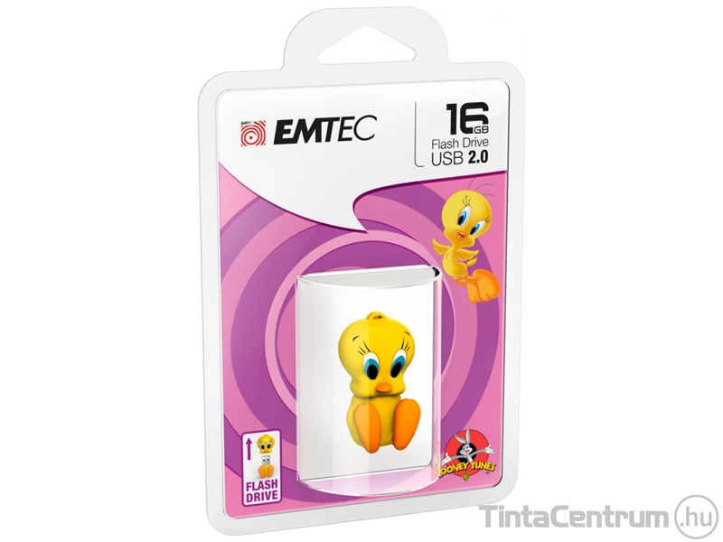 EMTEC pendrive, 16GB, USB 2.0, "Tweety"