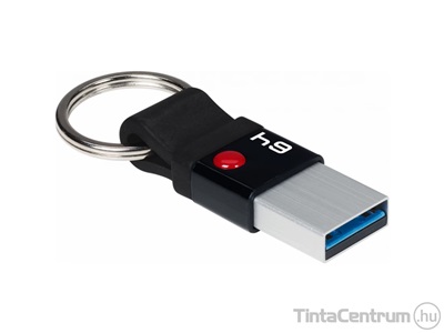 EMTEC pendrive, 64GB, USB 3.2, "T100 Nano Ring", fekete