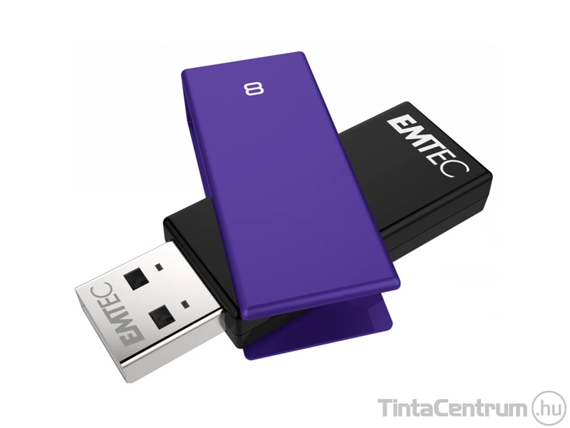 EMTEC pendrive, 8GB, USB 2.0, "C350 Brick", lila