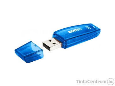 EMTEC pendrive, 8GB, USB 2.0, "C410 Color", kék