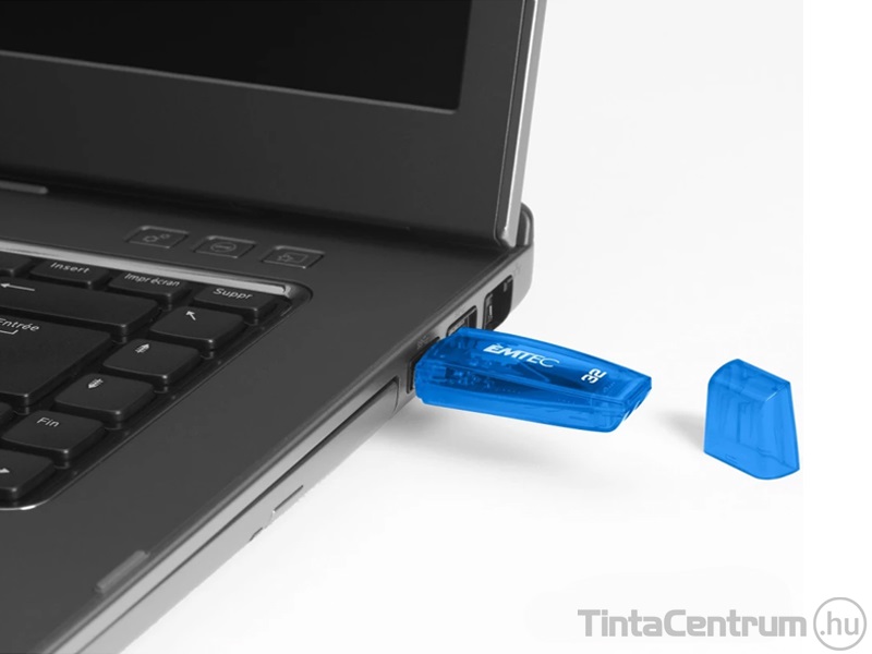 EMTEC pendrive, 8GB, USB 2.0, "C410 Color", kék