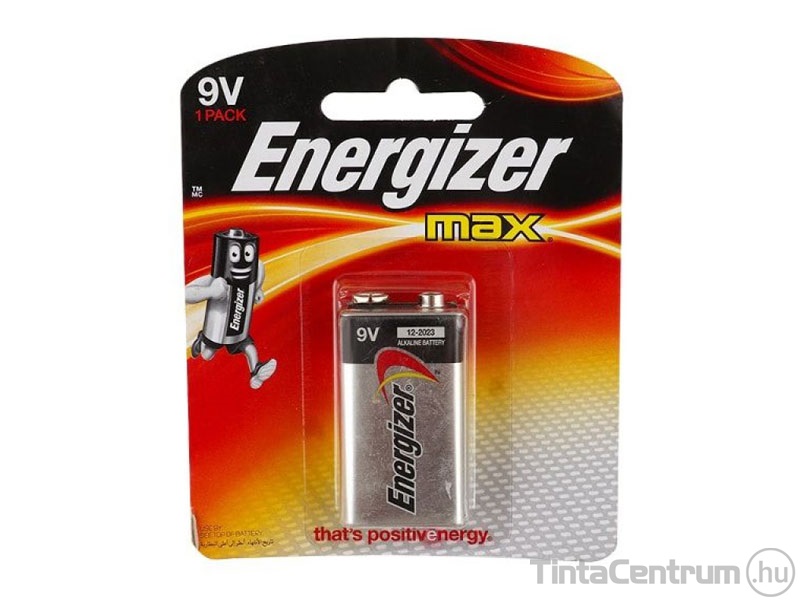 Elem, 9V, ENERGIZER "Max" 1db/csomag