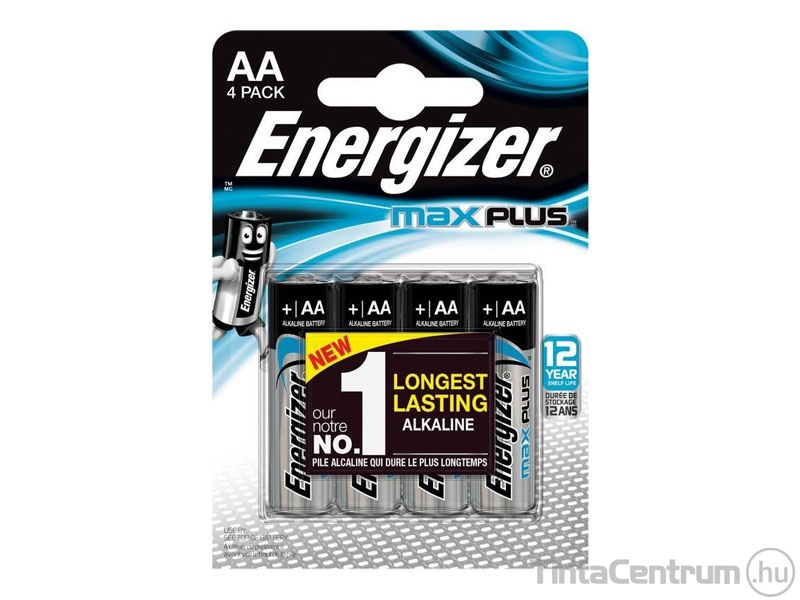 Elem, AA ceruza, ENERGIZER "Max Plus" 4db/csomag