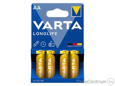 Elem, AA ceruza, VARTA "Longlife" 4db/csomag