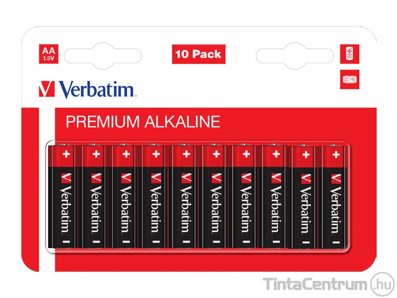 Elem, AA ceruza, VERBATIM "Premium" 10db/csomag