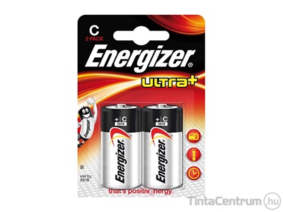 Elem, C baby, ENERGIZER "Ultra+" 2db/csomag