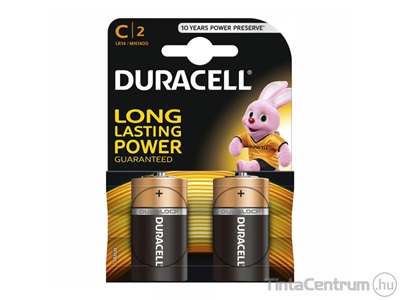 Elem, C baby, DURACELL "Basic" 2db/csomag