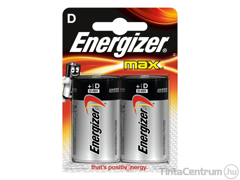 Elem, D góliát, ENERGIZER "Max" 2db/csomag