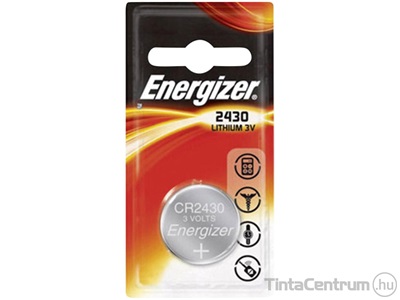 Gombelem, lítium, CR2430, ENERGIZER 2db/csomag