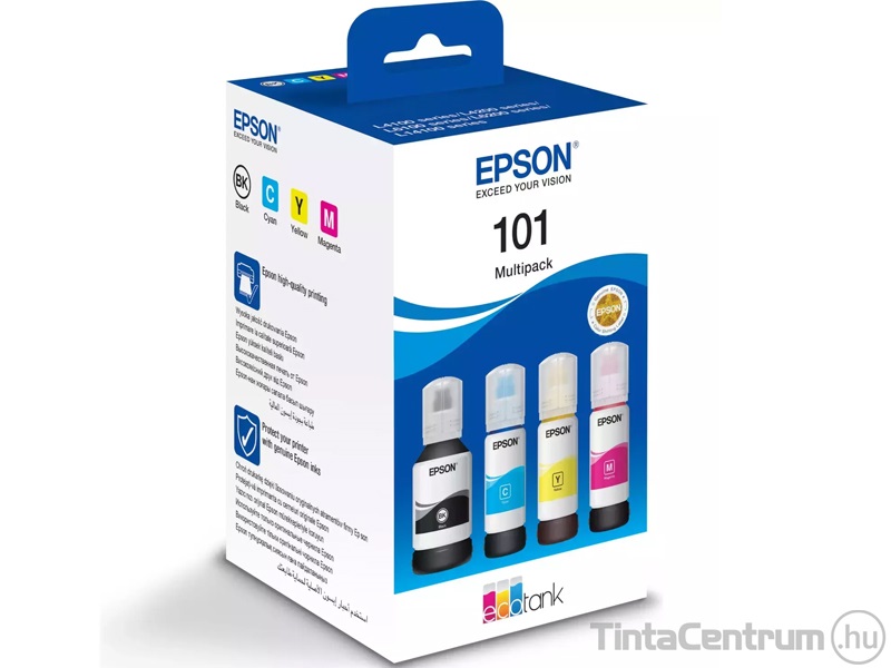 Epson 101 (T03V6) (BK,C,M,Y) eredeti 4db-os patron csomag