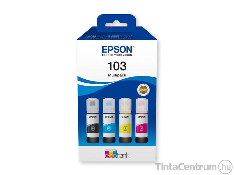 Epson 103 (T00S6) (BK,C,M,Y) eredeti 4db-os patron csomag