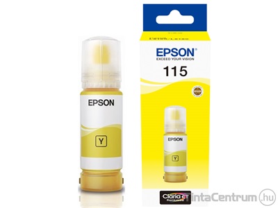 Epson 115 (T07D4) sárga [70ml] eredeti utántöltő tinta