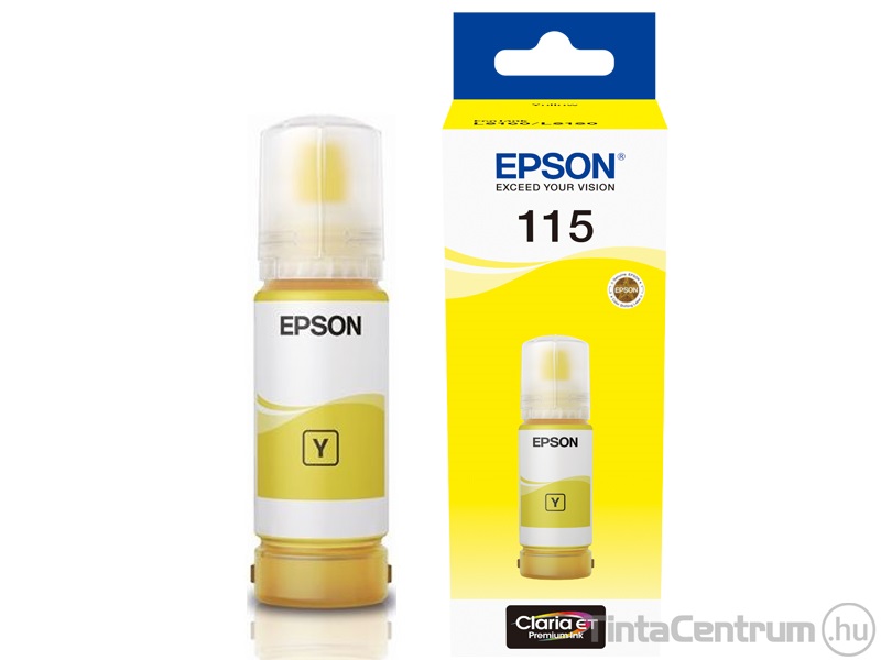 Epson 115 (T07D4) sárga [70ml] eredeti utántöltő tinta