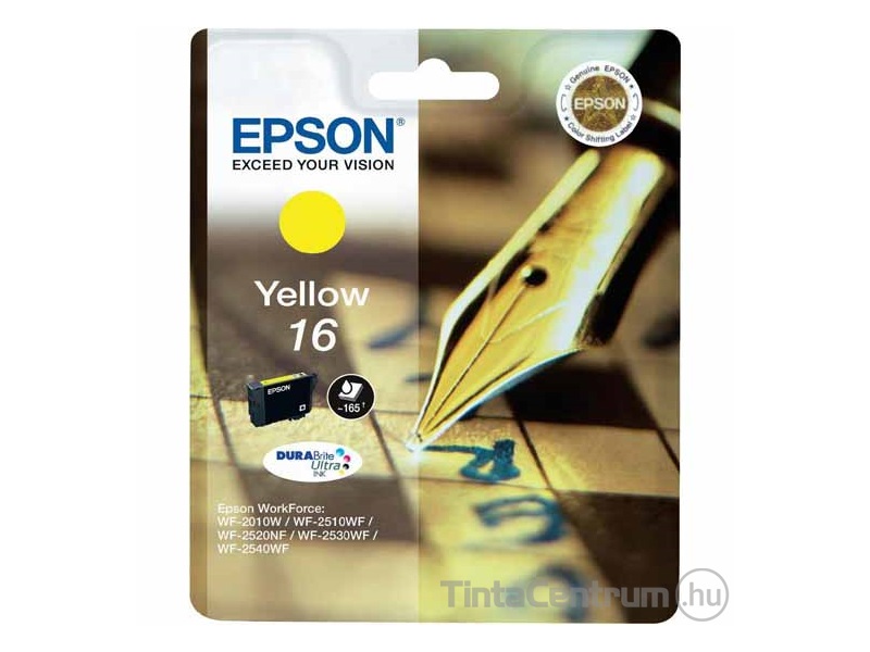 Epson 16 (T1624) sárga eredeti tintapatron