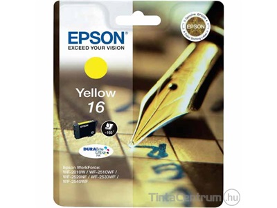 Epson 16 (T1624) sárga eredeti tintapatron