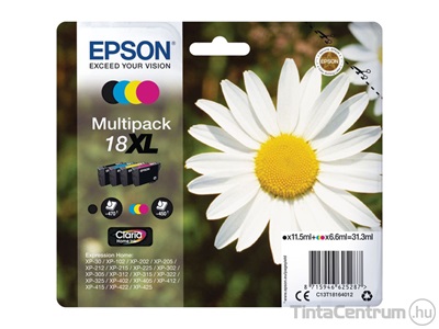 Epson 18XL (T1816) eredeti multipack