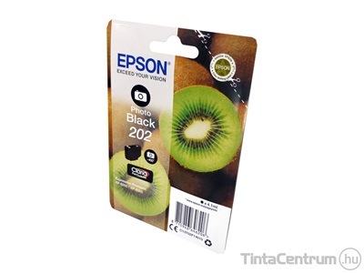 Epson 202 (T02F1) fotó fekete eredeti tintapatron