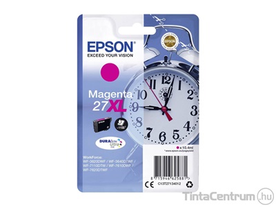 Epson 27XL (T2713) magenta eredeti tintapatron