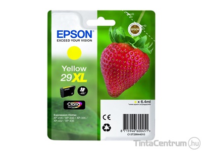 Epson 29XL (T2994) sárga eredeti tintapatron