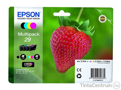 Epson 29 (T2986) (BKCMY) eredeti multipack