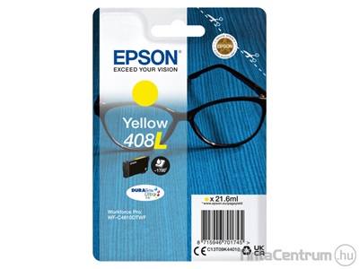 Epson 408L (T09K4) sárga eredeti tintapatron