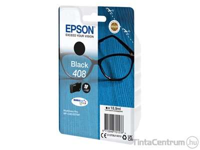 Epson 408 (T09J1) fekete eredeti tintapatron