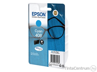 Epson 408 (T09J2) ciánkék eredeti tintapatron