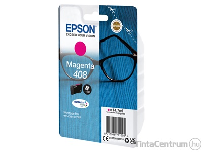 Epson 408 (T09J3) magenta eredeti tintapatron