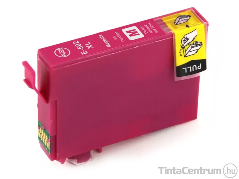 Epson 502XL (T02W3) magenta kompatibilis tintapatron