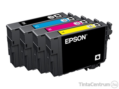 Epson 502 (T02V6) (BK,C,M,Y) eredeti 4db-os patron csomag