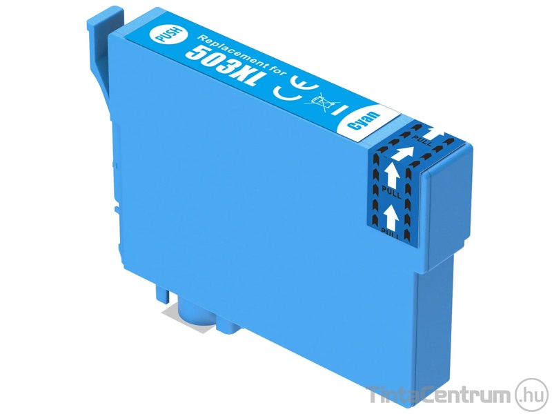 Epson 503XL (T09R2) ciánkék kompatibilis tintapatron