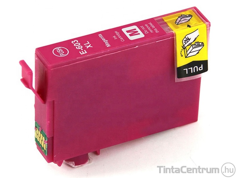 Epson 603XL (T03A3) magenta kompatibilis tintapatron