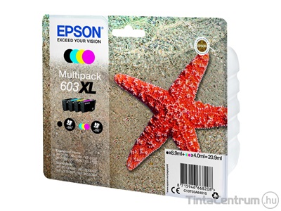 Epson 603XL (T03A6) (BK,C,M,Y) eredeti 4db-os patron csomag