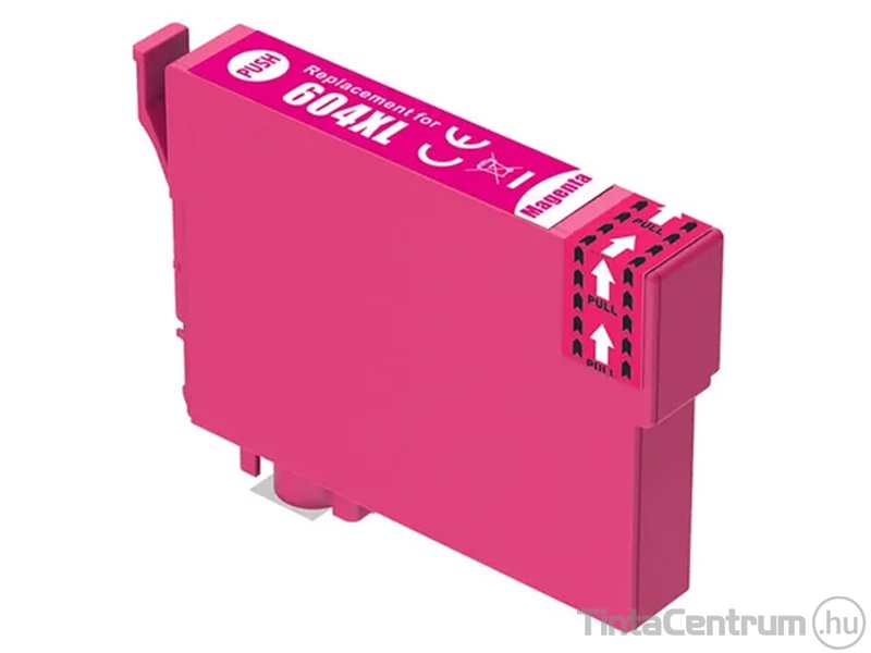 Epson 604XL (T10H3) magenta kompatibilis tintapatron