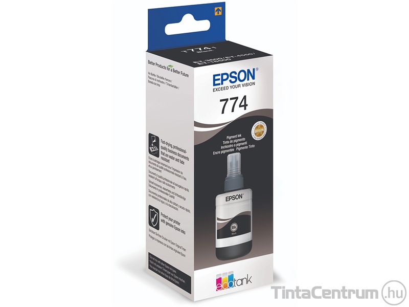 Epson 774 (T7741) fekete [140ml] eredeti utántöltő tinta