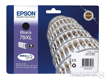 Epson 79XL (T7901) fekete eredeti tintapatron