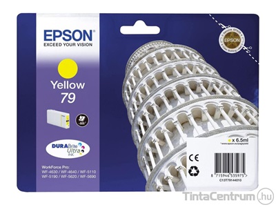 Epson 79 (T7914) sárga eredeti tintapatron