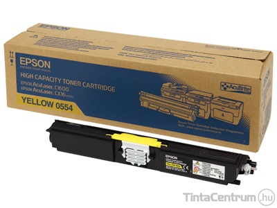 Epson C1600/CX16 sárga [2700 oldal] eredeti toner