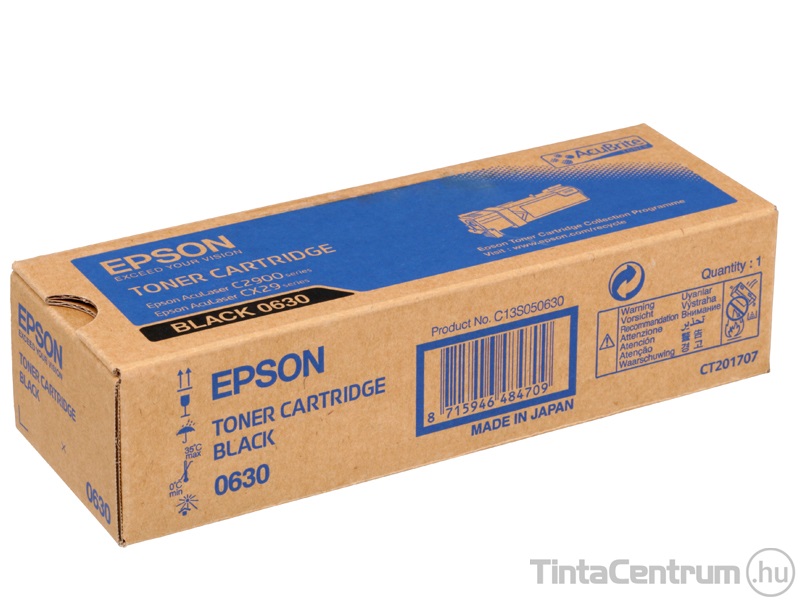 Epson C2900 fekete [3000 oldal] eredeti toner