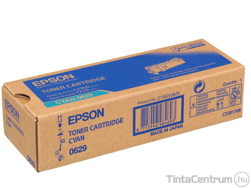 Epson C2900 ciánkék [2500 oldal] eredeti toner