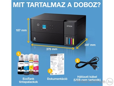 Epson EcoTank L4360 külső tintatartályos multifunkciós színes nyomtató