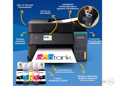 Epson EcoTank L6370 külső tintatartályos multifunkciós színes nyomtató