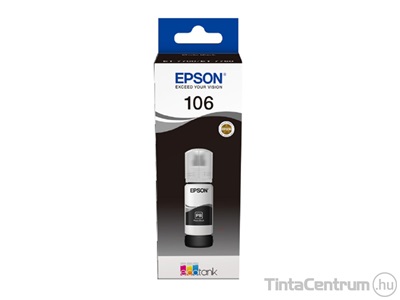 Epson 106 (T00R140) (PBK) [70ml] eredeti utántöltő tinta