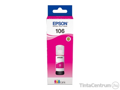 Epson 106 (T00R340) magenta [70ml] eredeti utántöltő tinta