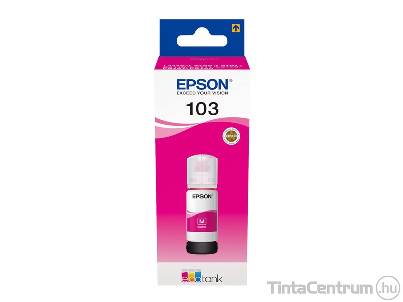 Epson 103 (T00S3) magenta [65ml] eredeti utántöltő tinta